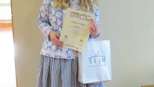 Wyróżnienie podczas VII konkursu „Gryfny godki”