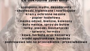 „Nigdy nie jesteśmy tak biedni, aby nie stać nas było na udzielenie pomocy bliźniemu”