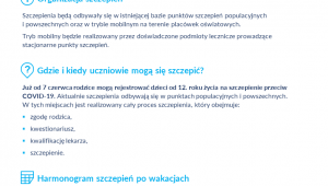 SZCZEPIENIA UCZNIÓW 12-18 LAT