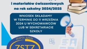 Dofinansowanie zakupu podręczników, materiałów edukacyjnych i materiałów ćwiczeniowych na rok szkolny 2024/2025